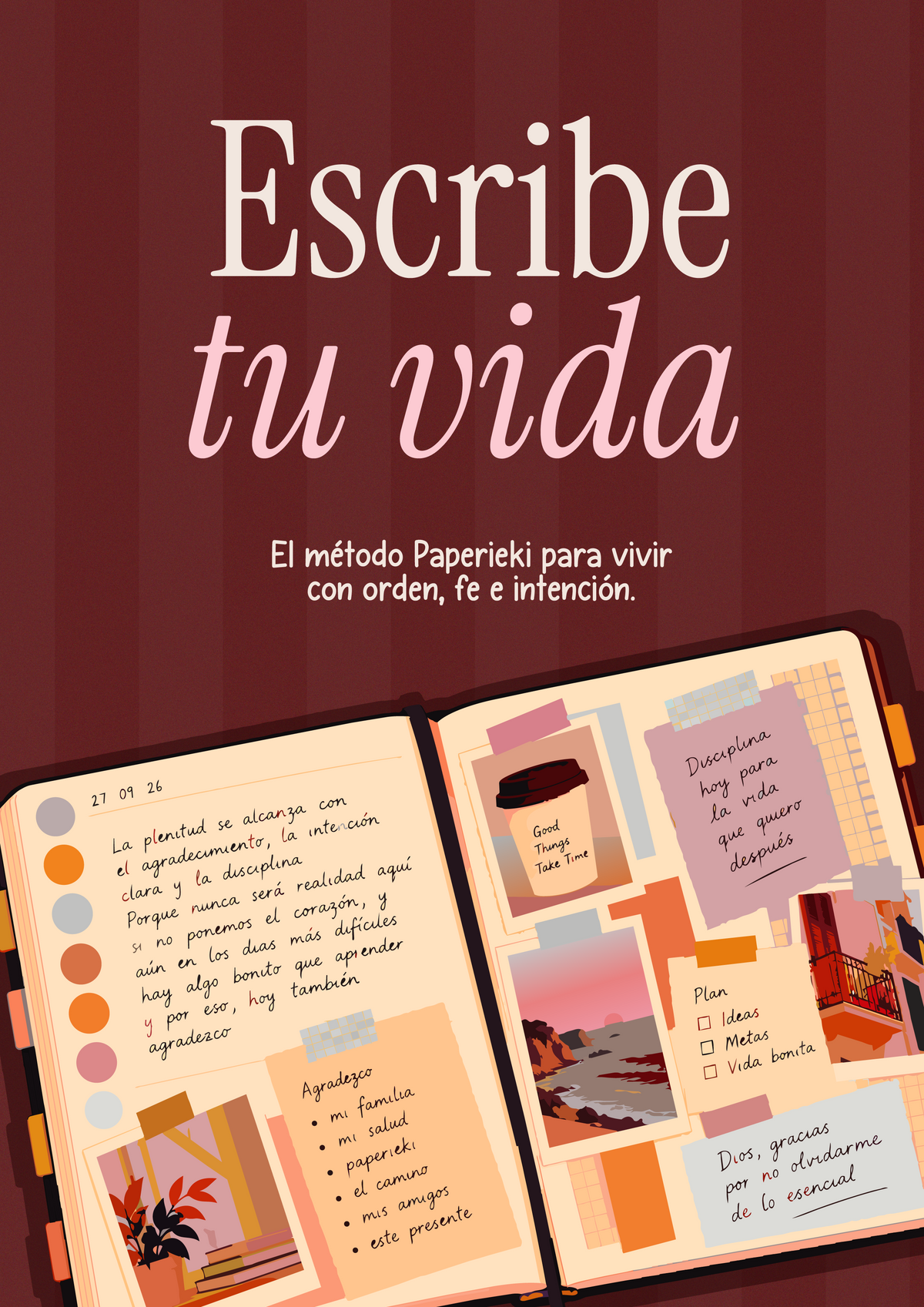 Escribe tu vida | Ebook de Journaling Guiado